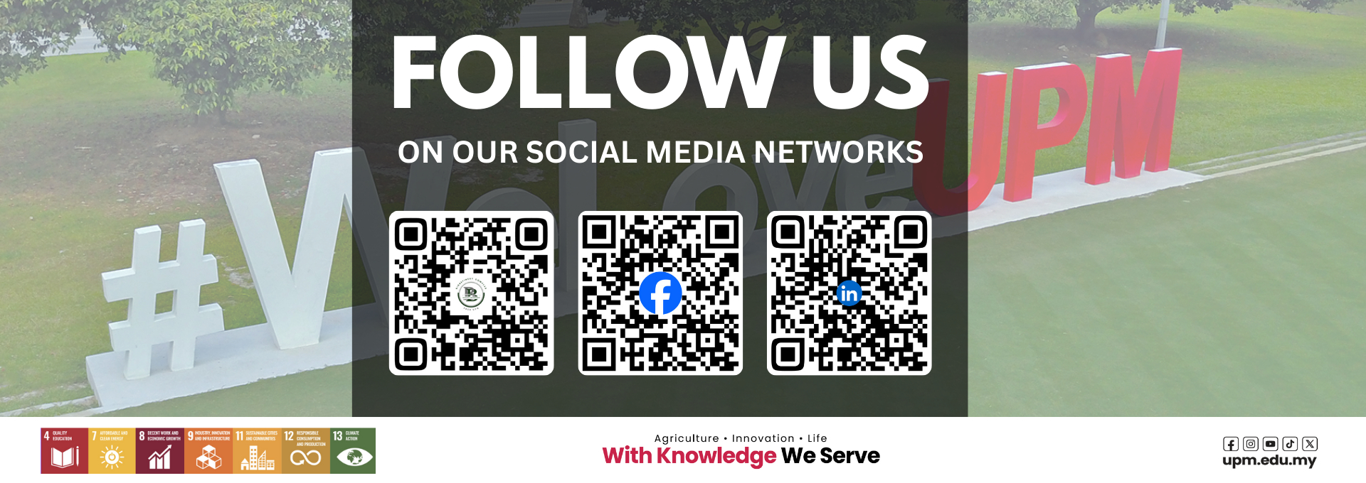 FOLLOW OUR SOCIAL MEDIA WEBSITE
